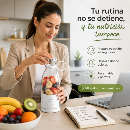 Licuadora Recargable Portátil
